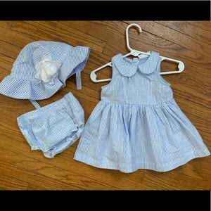 Crown & Ivy Seersucker Dress 9 Month